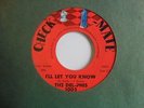 THE DEL PHIS I'll Let You Know CHECK MATE Northern Soul R&B New Breed 45 HEAR