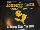 Johnny Cash Radio Special A Believer Sings the Truth Promo 2- LP Cachet 1979