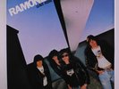 RAMONES: The Ramones Leave Home LP (Australia, marbled blue vinyl disc nearly n
