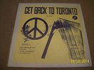 THE BEATLES Get Back To Toronto COMET RECORDS 3519A/B   near mint