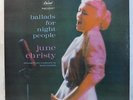 JUNE CHRISTY Ballads for Night People Capitol ST 1308 Orig Press EXC LP w/inner