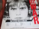 U2  = WAR RARE ORIGINAL USA IMPORT LP WITH PROMO STICKERED SLEEVE