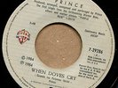 PRINCE when doves cry / 17 days RARE GUATEMALA 7