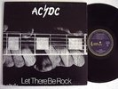 AC/DC * Let There Be Rock * AUSTRALIAN ALBERT LP 1977