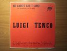 LUIGI TENCO Ho capito che ti amo DIFF COVER URUGUAY LP ITALIA