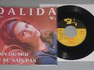 RARE DALIDA SP 45 TOURS JUKE BOX LOIN DE MOI TU NE SAIS PAS 1961 POCHETTE UNIQUE