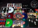 KISS Originals Japan Colored Vinyl LP Japanese Box Set 1974-1979 Aucoin Gene Ace