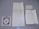 Country Promo W/ 3 Signed Letters Nm 45 Lorene Mann - One Of Them / Stranger At
