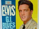 ELVIS PRESLEY- RARE STEREO SILVER SPOT,FLIPBACK SLEEVE,GI BLUES,TOP,