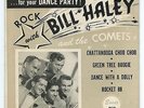 BILL HALEY AND THE COMETS   FOR YOUR DANCE PARTY  