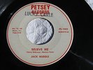 JACK HUDDLE STARLIGHT / BELIEVE ME Rare Rockabilly 45 PETSEY 1002 (EX)