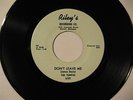 NORTHERN SOUL 45 THE TEMPOS   DON'T LEAVE ME   RILEY'S   NM/MINT