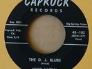 Rockabilly / Honky Tonk 45-Hank Harral-The D.J. Blues-Caprock-NICE