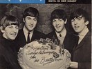 THE BEATLES 45 EP I WANT TO HOLD YOUR HAND+PS SWEDEN RARE RED LABEL