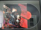 JUDAS PRIEST SIGNED STAINED CLASS  LP ALBUM COA / JSA