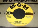 1958 BERNIE EARLY ROCK DOLL RARE ROCKABILLY NM MGM 45 RPM RECORD