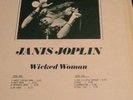 Janis Joplin Wicked Woman Rare Collectible Classic Rock Lp San Francisco