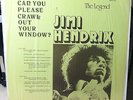 Jimi Hendrix RARE VINYL RECORD ALBUM Can You Please Crawl Out Your Window?  L K