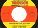 MYDDLE CLASS on Tomorrow --DON'T LET ME SLEEP TOO LONG-- garage psych LISTEN