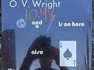 O.V. Wright - A Nickel & A Nail & The Ace Of Spades LP ABC/BackBeat 1972 MINT