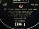 Beatles Sgt. Peppers Uk,  Mono, One Box,Pmc Ex lp Plays Near Mint Audio