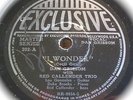 Red Callender Trio - I Wonder / Skyline - Exclusive 202