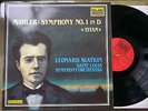 TELARC DG 10066 MAHLER Symphony No.1 SLATKIN Audiophile LP *EX+*