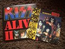 Kiss - Alive II ... UK-release + Evolution booklet, dark red vinyl, sehr selten