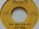 FATS GREENE w/ PRITCHARD: Shake Em Up CALYPSO groover 45 on CAMILLE hear it