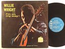 FOLK BLUES LP/ WILLIE WRIGHT 