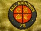ORIGINAL NORTHERN SOUL PATCH-E.A.S.C ALL NIGHTERS 78-EX CONDITION