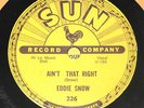 SUN 226 78  Eddie  Snow 