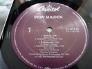 IRON MAIDEN C1-91415 S/T US CAPITOL PURPLE LABEL LP RARE SAME