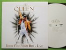 Queen - Rock You From Rio - Live LP Vinyl Passion 180 Gram White Vinyl 