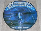 Metallica Ride the Lightning Picture Disc  MFN 27 P 1986  First Pressing
