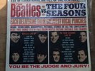 The Beatles Vs The Four Seasons Vee Jay DX 30 Lp w/ poster EX vinyl