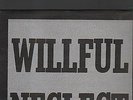 WILLFUL NEGLECT - same LP