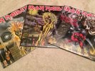 Iron Maiden 3-LP Lot, 2014 180g UK Reissues, S/T - Killers - Number Of The Beast