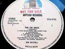 JONI MITCHELL For The Roses 1972 UK ASYLUM *FACTORY SAMPLE* PRESSING