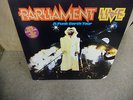 PARLIAMENT Live vinyl 2x LP EX 1977 w/Iron-On Transfer & POSTER