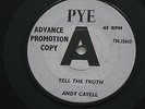 ANDY CAVELL(BLACKMORE/RGM)//TELL THE TRUTH//UK 1965 PYE 7N15610 PROMO 45 EX-