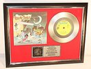 Rolling Stones, Harlem Shuffle, mit Cover, Platin Record Schallplatte Award gold