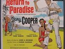 RETURN TO PARADISE, Narrated by Gary Cooper. Orig 1953 2-EP w/Pic Sleeve. NM