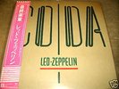 Led Zeppelin - CODA - Japan Press.Obi, Insert, Vinyl Hard Rock LP 33 U-min.