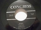 JAMES RAY*ALWAYS/I'VE GOT MY MIND SET ON YOU*CONGRESS label DS 503*Canadian