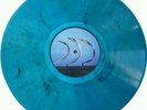 PINK FLOYD,THE DIVISION BELL,RARE BLUE SWIRL VINYL L.P,WITH LYRIC SHEET insert