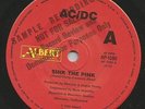 AC/DC Sink the pink / Back in business 45 AUSSIE Albert AP-1590 PROMO 1985 rare