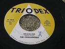 GARAGE SURF 45 - THE CHALLENGERS - DEADLINE - TRIODEX