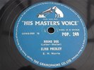 ELVIS PRESLEY HOUND DOG / DON'T BE CRUEL RARE 78 RPM RECORD HMV POP.249