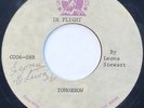 Unreleased Modern Disco Boogie Acetate - IN FLIGHT - Tomorrow - Xian Soul 45